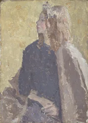 „Dziewczyna z profilu”, 1900-1939