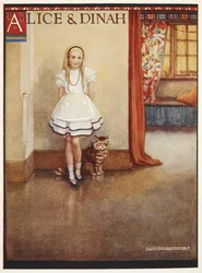 Alice i kotka Dinah