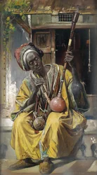 Palacz fajki wodnej, 1903