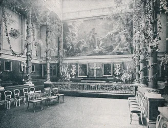 Prywatna kaplica Pałacu Buckingham, c1910 1911