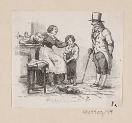 Ilustracja do „Metal Pig” w H.C. Andersen, „Baśnie i historie”, tom 1