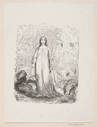 Ilustracja do „Rajskiego Ogrodu” w H.C. Andersen, „Baśnie i historie”, tom 1