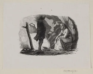 Ilustracja do „Rajskiego Ogrodu” w H.C. Andersen, „Baśnie i historie”, tom 1