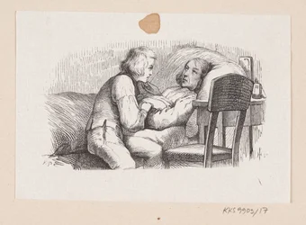 Ilustracja do „Wędrującego towarzysza” w H.C. Andersen, „Baśnie i historie”, tom 1