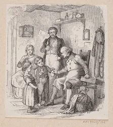 Ilustracja do „Pod wierzbą” w H.C. Andersen, „Bajki i opowiadania”, tom 2