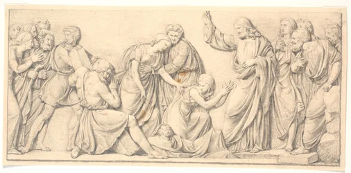 Wskrzeszenie Łazarza. Studium dla dewiacyjnej płaskorzeźby w kościele zamkowym