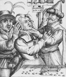 Spacery z Grootem Verblydenem, Hier Salmen twyf van Lije Snyden, XVII w.