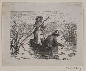 Ilustracja do T. A. Beckera, „Ringen på Hastrup”