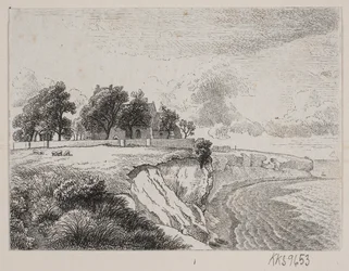 Klin Stevns z kościołem Højerup