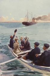 Parowiec kurczył się z każdą sekundą