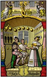 Fryzjer i perukarz, XVI w. 1849 r.