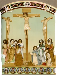 Chrystus na krzyżu, XV wiek 1849.