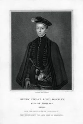 Henry Stuart, Lord Darnley, drugi mąż Marii, królowej Szkotów, XIX wiek.