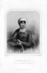 Joanna Baillie, szkocka poetka i dramaturg, 1870