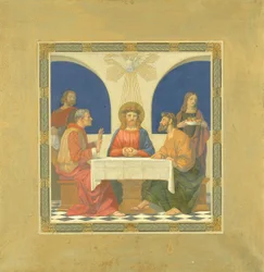 Wieczerza w Emaus, 1915-1925.