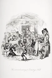 Ilustracja do Nicholasa Nickleby