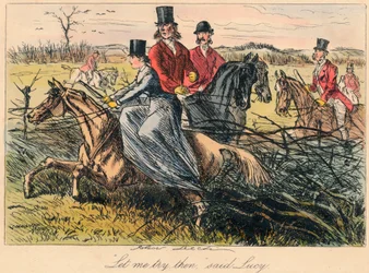 Pozwól, że spróbuję, powiedziała Łucja, 1865