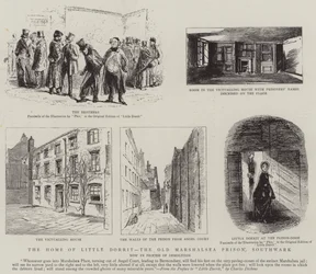 Dom Little Dorrit, stare więzienie Marshalsea, Southwark