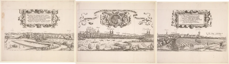 Panoramiczny widok na Norymbergę