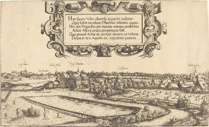 Widok Norymbergi od zachodu [część lewa]