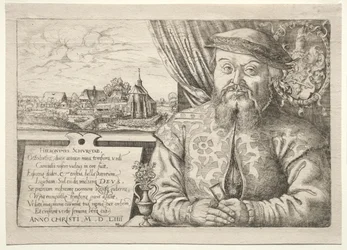 Hieronymus Schurstab, burmistrz Norymbergi, 1554.