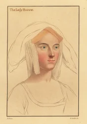 Alice London lub Catherine Clifton lub Catherine Parr., 1812 (grawerowanie)