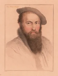 Sir Thomas Wyatt, angielski ambasador i poeta, 1812 (rycina)