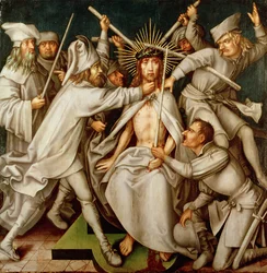 Biczowanie, z Ołtarza dla Dominikanerkirche