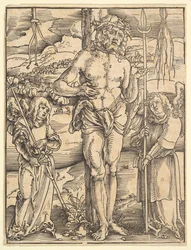 Mąż boleści, z Zwierciadła męki Pana naszego Jezusa Chrystusa, 1507