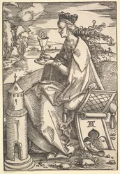 św. Barbara, ca. 1505.