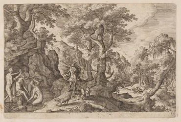 Plate 29, z Pejzaże ze scenami ze Starego i Nowego Testamentu oraz Metamorfozy Owidiusza