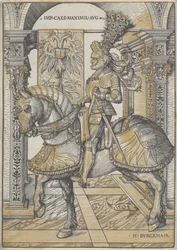 Portret konny cesarza Maksymiliana I, 1508