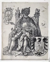 Cesarz Maksymilian, około 1509-1512 (ryc.)