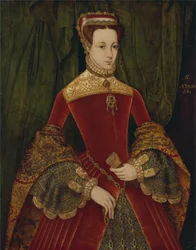 Portret kobiety w wieku szesnastu lat, wcześniej zidentyfikowanej jako Mary Fitzalan, księżna Norfolk, 1565 r.