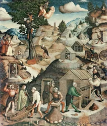 Krajobraz górniczy, 1521 (detal z 308463)