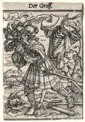 Taniec Śmierci: Hrabia, c. 1526.