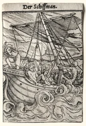 Taniec Śmierci: Żeglarz, c. 1526.