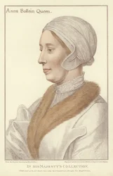Anne Boleyn, królowa Anglii (akwatinta)