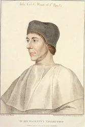 John Colet (ok. 1467-1519), dziekan św. Pawła wyryty przez Francesco Bartolozziego (1727-1815)