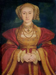 Portret Anny z Kleve (1515-57) 1539