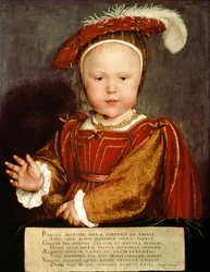 Portret Edwarda VI jako dziecko, ok.1538