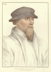 Sir John Gage (akwatinta)