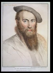 Sir Thomas Wyatt (ok. 1503-42), rytowany przez Francesca Bartolozziego (1727-1815)