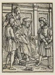 Sędzia z Tańca Śmierci (Lyon), 1538, 1523-1526