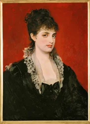 Anna von Waldberg ... (malarstwo na drewnie)