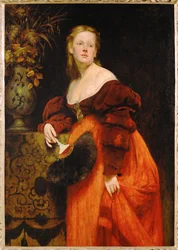 Karoline Gomperz, z domu Bettelheim (obraz na płótnie)