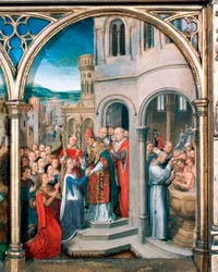 Sanktuarium św Urszuli, przyjazd do Rzymu, 1489