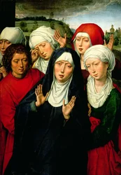 مقدسې ښځې، د ډیپوټیچ ښي لاس پینل، c.1492-94 پولی