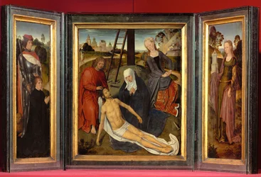 Tryptyk Adriaana Reinsa, brata ze szpitala Sint-Jans (dyszący)