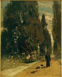H.P.Feddersen d.J., W parku Villa d